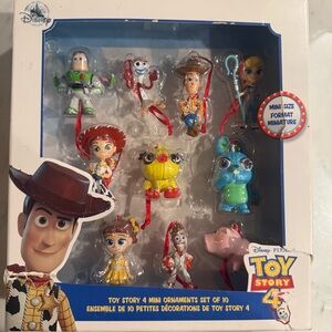 Disney Toy Story 4 Mini Ornaments Set - 2019 NEW In Box